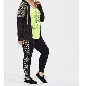 Torrid DISNEY MINNIE MOUSE Active Legging & Jacket